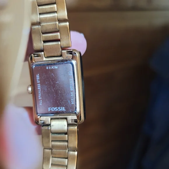 Fossil Women's Gold-Tone Watch with White Dial - Picture 6 of 7